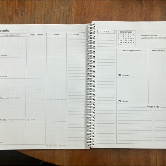 Polestar 2025 Family Calendar - Picture 5 of 13